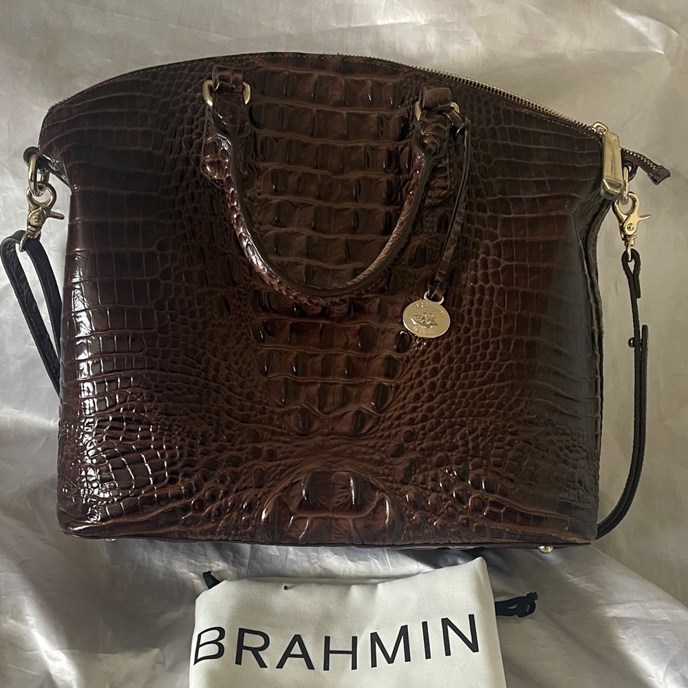 Brahmin Large Duxbury Satchel & Ady Wallet Combo - Picture 2 of 10